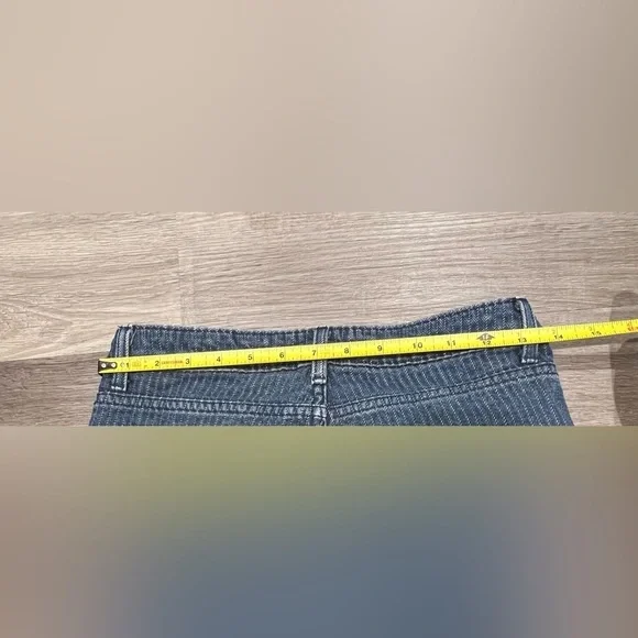 BDG urban outfitters low rise flare pinstripe jeans size 5/6 Y2K - Picture 9 of 9